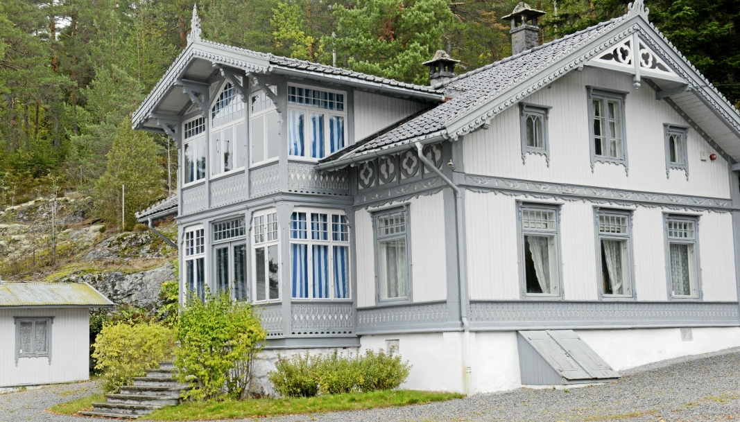 URANIENBORG: Søndag blir det masse festivitas ved Uranienborg, Roald Amundsens hjem på Svartskog.