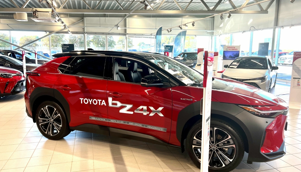 BZ4X: Toyotas første elbil er snart klar for å rulle ut på veiene i Nordre Follo.