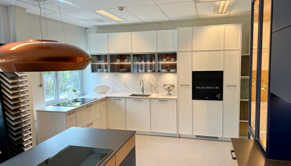 MYE PENT: Den nye butikken rommer en mengde ulike kjøkkentyper og produkter. MYE PENT: Den nye butikken rommer en mengde ulike kjøkkentyper og produkter.