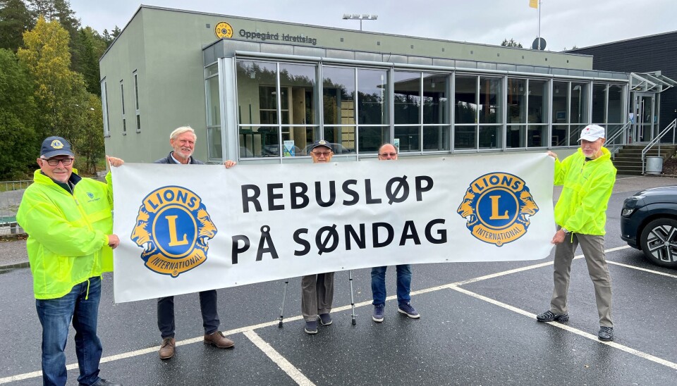 NYTT STED: Rebusen er minst like bra som tidligere år, men arrangørstedet er nytt. I år er det Greverud som gjelder for rebusløpet til Lions. NYTT STED: Rebusen er minst like bra som tidligere år, men arrangørstedet er nytt. I år er det Greverud som gjelder for rebusløpet til Lions.