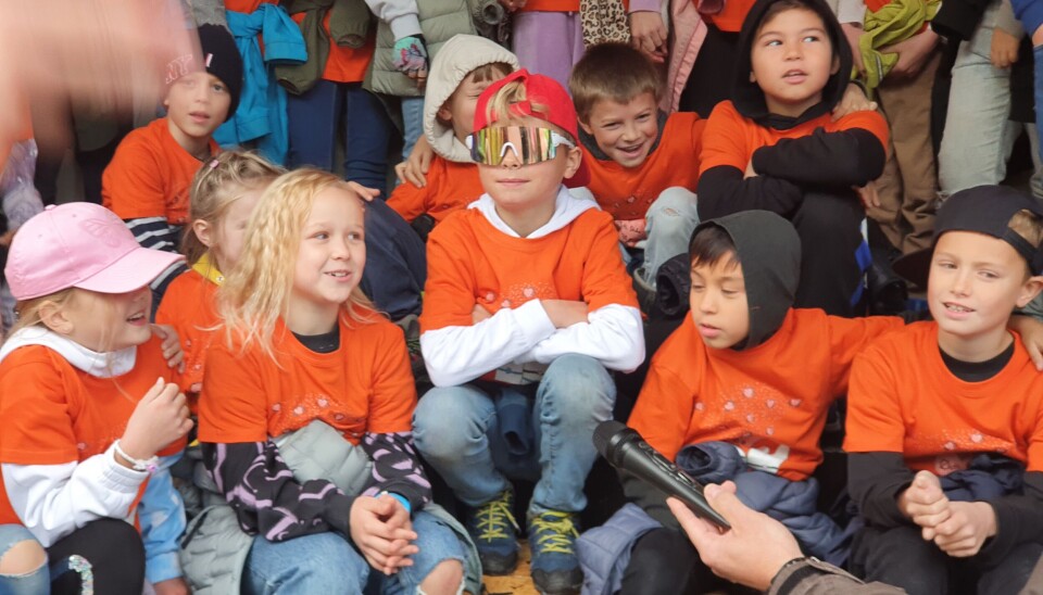 BUSY MORNING RAP: De unge rapperne fra fjerde trinn imponerte stort med «Busy morning rap». BUSY MORNING RAP: De unge rapperne fra fjerde trinn imponerte stort med «Busy morning rap».