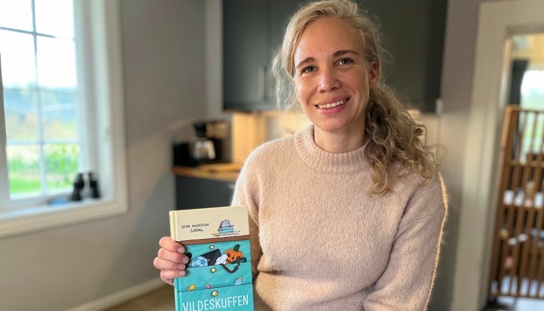 DEBUTERER: Nina Anderson Sjødal opplever stor suksess med boken Vildeskuffen.