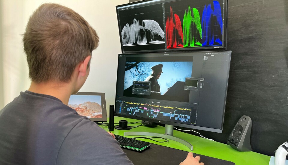 IN THE MAKING: Slik ser det ut når en film blir til. IN THE MAKING: Slik ser det ut når en film blir til.