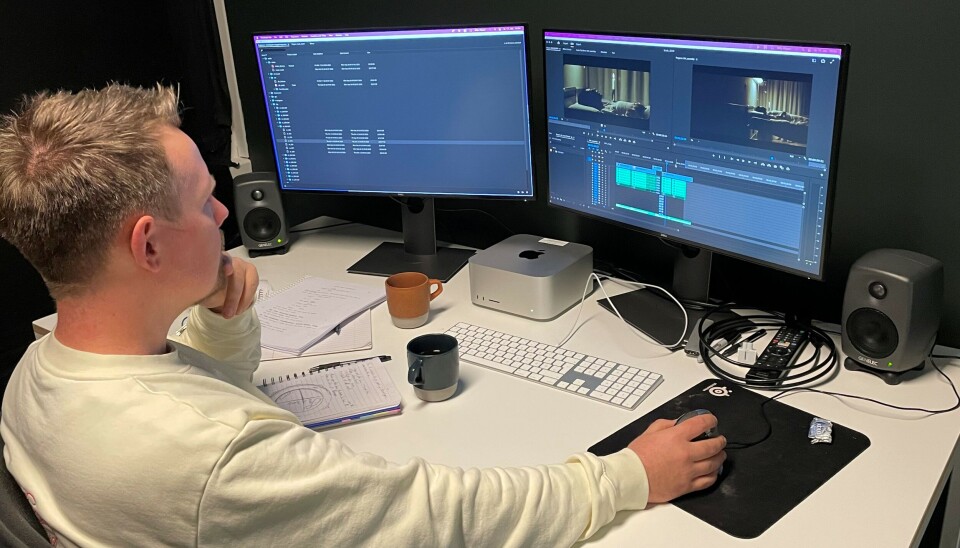 MØYSOMMELIG ARBEID: Klipping av film krever mye pirkearbeid. MØYSOMMELIG ARBEID: Klipping av film krever mye pirkearbeid.