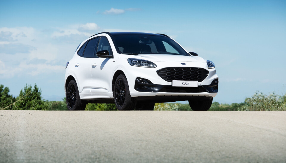 FORD KUGA: Svartere og mer eksklusiv. Slik skal Ford selge enda mer av den ladbare hybriden Kuga. FORD KUGA: Svartere og mer eksklusiv. Slik skal Ford selge enda mer av den ladbare hybriden Kuga.