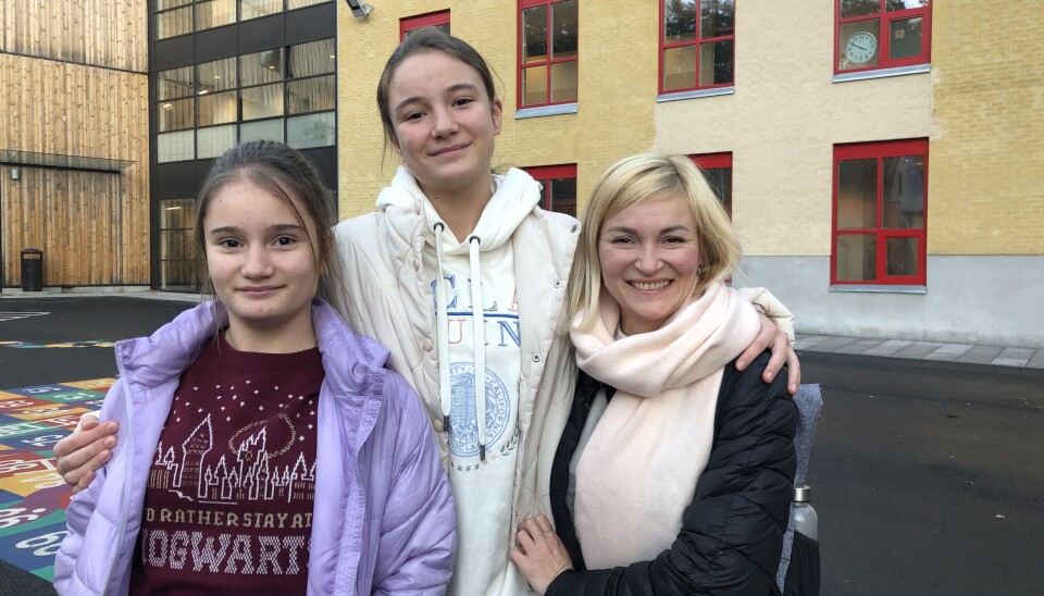 FIN OG VARM: Den ukrainske familien beskriver Kolbotn som fin og varm. FIN OG VARM: Den ukrainske familien beskriver Kolbotn som fin og varm.