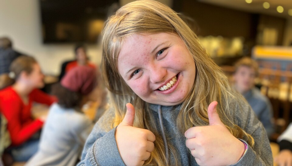 TOMMEL OPP: Mina elsker Lego Friends så valget var enkelt. TOMMEL OPP: Mina elsker Lego Friends så valget var enkelt.