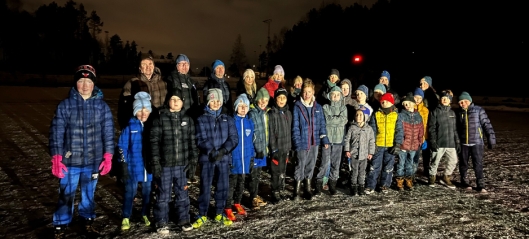 Fortviler over vinterdriften av fotballbaner i gamle Oppegård
