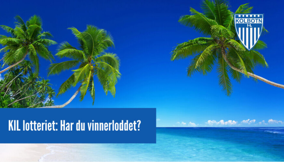 BLE DET DEG? Vinnerne i årets KIL-lotteri er trukket. BLE DET DEG? Vinnerne i årets KIL-lotteri er trukket.