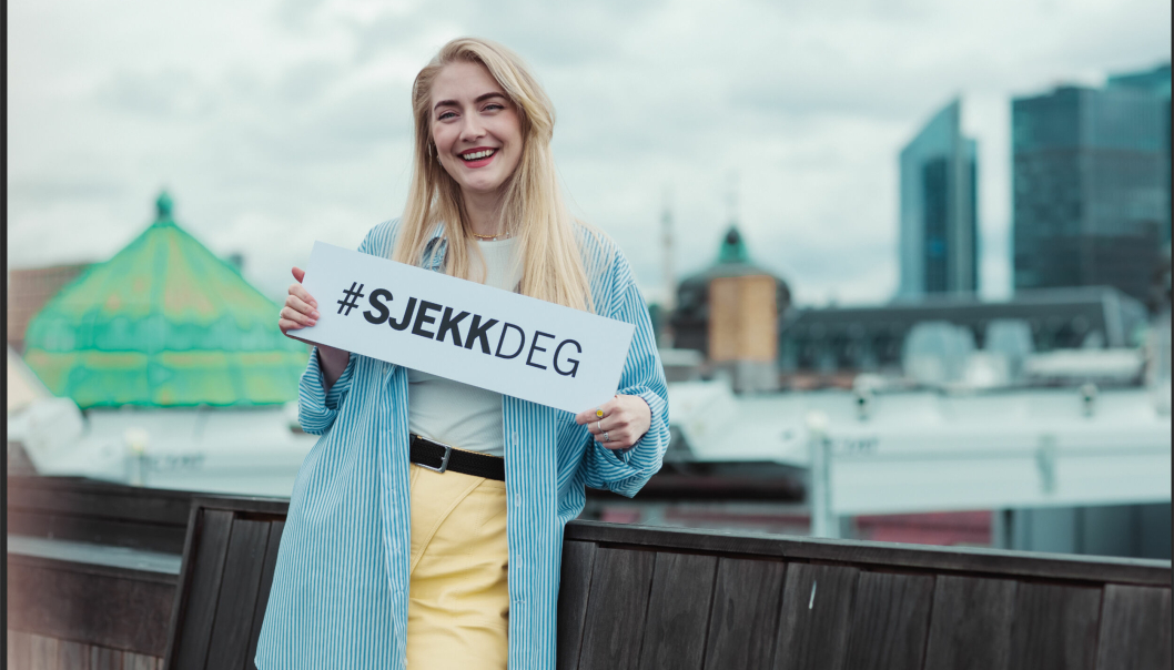 VIKTIG KAMPANJE: #sjekkdeg-kampanjen ble i sin tid startet av Thea Steen og Kreftforeningen.