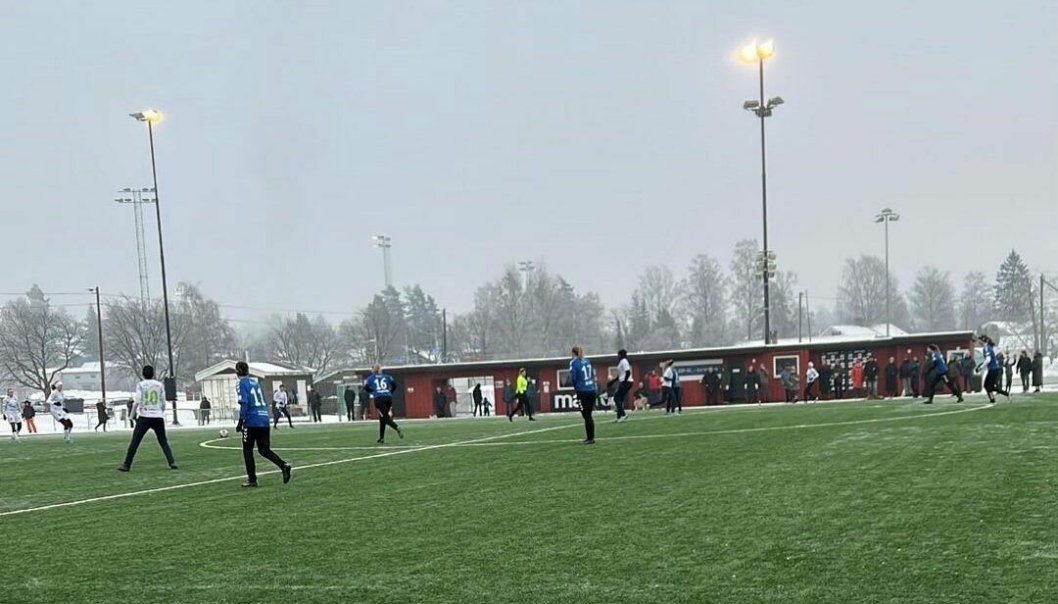 PÅ TOKT I VEST: På lørdag spilte Kolbotn årets første treningskamp mot ØHIL i Bærum.