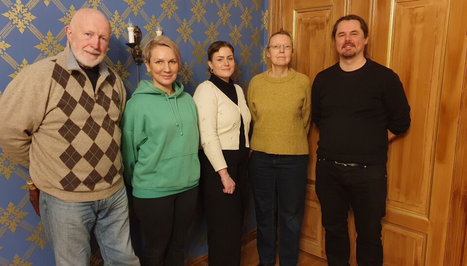 TOPP FEM: Fra venstre: John Erik Hjemås, Anna Maria Kolman, Sara Figueroa, Siv Nordang, Anders Bodahl. TOPP FEM: Fra venstre: John Erik Hjemås, Anna Maria Kolman, Sara Figueroa, Siv Nordang, Anders Bodahl.