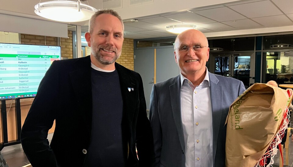 LEDER-DUO: Paal Sjøvall og Tor Magnus Berntsen er henholdsvis nummer to og nummer én for Sp. LEDER-DUO: Paal Sjøvall og Tor Magnus Berntsen er henholdsvis nummer to og nummer én for Sp.