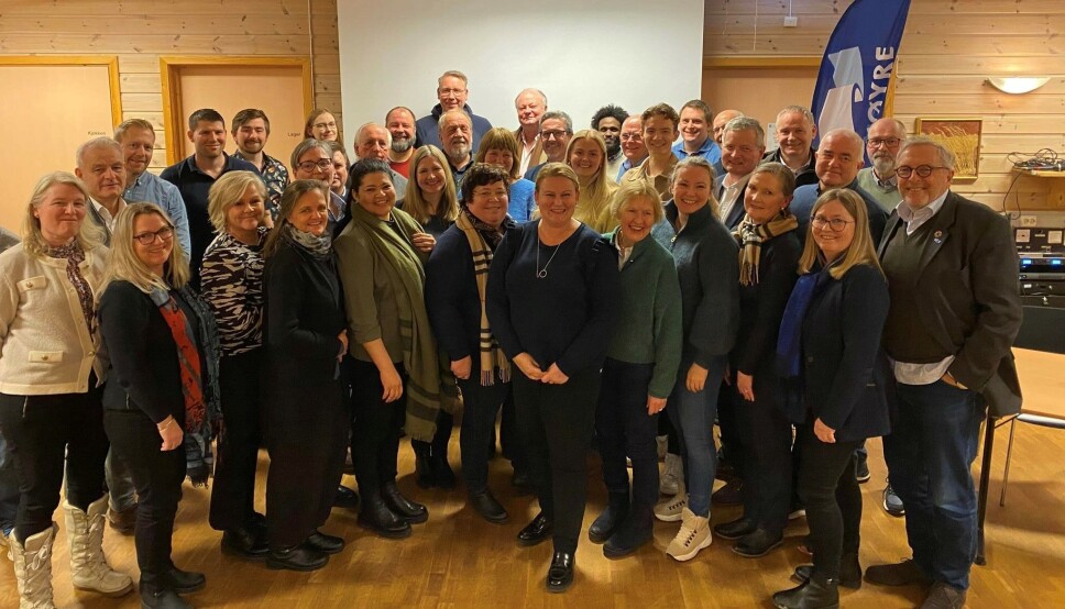 HØYRES GJENG: Her er Nordre Follo Høyre sine utvalgte foran kommunevalget 11. september. HØYRES GJENG: Her er Nordre Follo Høyre sine utvalgte foran kommunevalget 11. september.