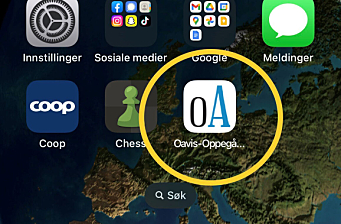 Slik får du Oavis som «app»