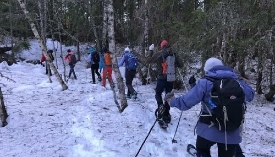 MENS DU KAN: Turen du bare kan gå om vinteren. MENS DU KAN: Turen du bare kan gå om vinteren.