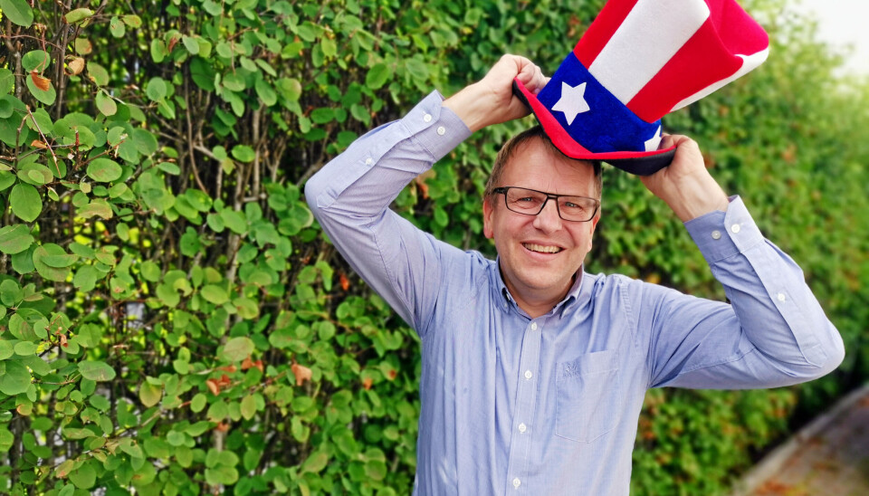 OVER THERE: Helge Marstrander jobber med å fremme norske interesser i USA. OVER THERE: Helge Marstrander jobber med å fremme norske interesser i USA.