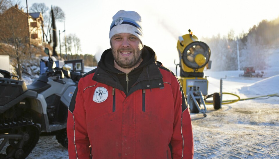 LØYPEBAS: Terje Martinsen lover drømmeforhold i skisporet etter dagens snøfall. LØYPEBAS: Terje Martinsen lover drømmeforhold i skisporet etter dagens snøfall.