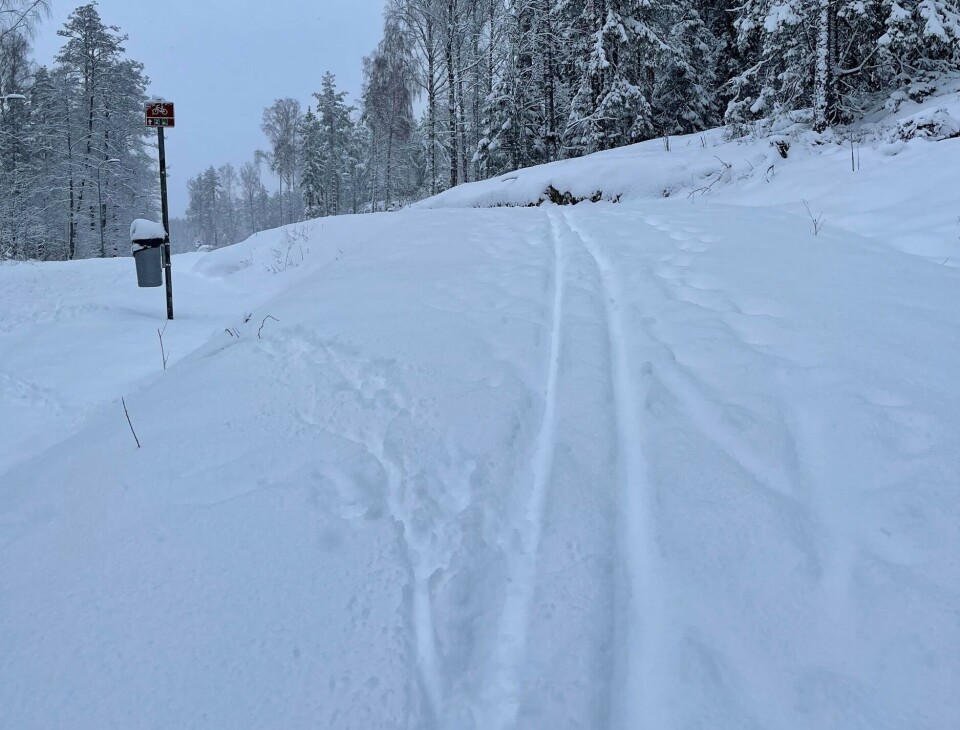 SKISPOR: Det er altså galt at det ikke er godt for noe. Nå blir det drømmeforhold i Oppegårds mange skiløyper. I kveld begynner Skiforeningen å preppe lokale løyper. SKISPOR: Det er altså galt at det ikke er godt for noe. Nå blir det drømmeforhold i Oppegårds mange skiløyper. I kveld begynner Skiforeningen å preppe lokale løyper.