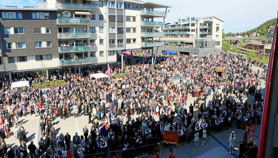 17.MAI: Slik pleier det å se ut på Jan Baalsrud plass på 17. mai! 17.MAI: Slik pleier det å se ut på Jan Baalsrud plass på 17. mai!