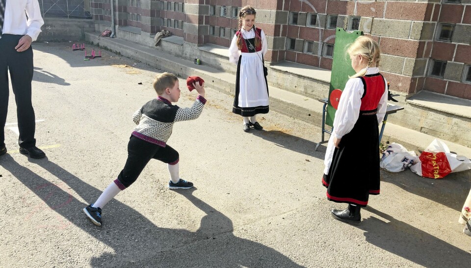 OLABLINK: William Knutsen ga alt i 2018 på Sofiemyr skole. OLABLINK: William Knutsen ga alt i 2018 på Sofiemyr skole.