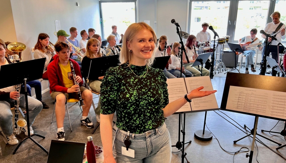GLEDER SEG: Marthe Susann Åndahl gleder seg til å vise frem sine flotte elever 8. og 9. juni.