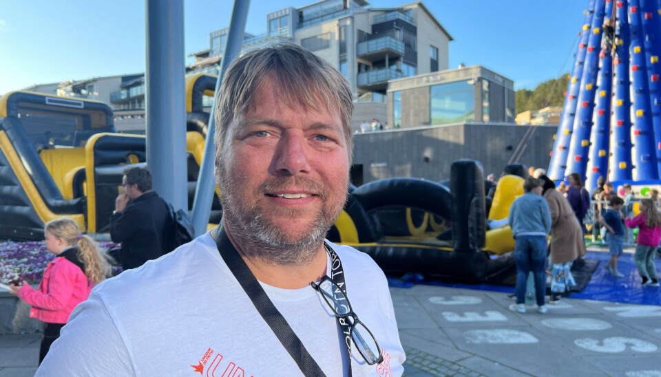 LEGENDEN: Christian Lund er som alltid på plass og storfornøyd med kvelden. LEGENDEN: Christian Lund er som alltid på plass og storfornøyd med kvelden.