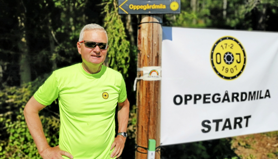 IVRIG: Knut Oppegaard har i mange år vært primus motor for Oppegårdmila