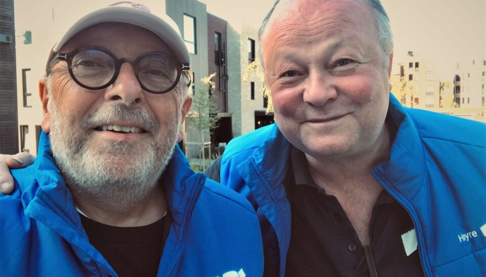 HØYRE-DUO: Bjørn Kløvstad og Eirik Holmlund svarer på privatiseringsanklagene fra Nordre Follo Arbeiderparti. HØYRE-DUO: Bjørn Kløvstad og Eirik Holmlund svarer på privatiseringsanklagene fra Nordre Follo Arbeiderparti.