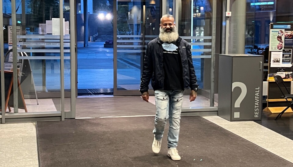 KLAR FOR VALG: APs Shahram Ariafar kom tidlig og var spent på resultatet. KLAR FOR VALG: APs Shahram Ariafar kom tidlig og var spent på resultatet.