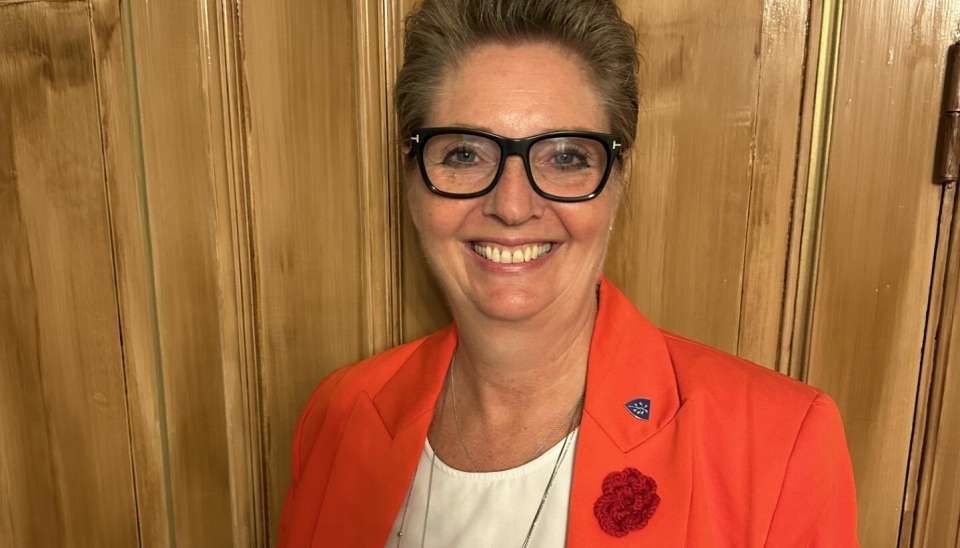 NORDRE FOLLO-KVINNE: Hanne Opdan var Nordre Follo sin første ordfører og har fortsatt litt igjen i jobben på rådhuset.