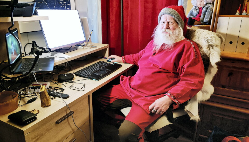 NISSEBESØK: Oppegård er heldige som har sin egen nisse. Under korona-pandemien var han nesten bare å å finne på internett, men snart blir han å se i Kolben. NISSEBESØK: Oppegård er heldige som har sin egen nisse. Under korona-pandemien var han nesten bare å å finne på internett, men snart blir han å se i Kolben.