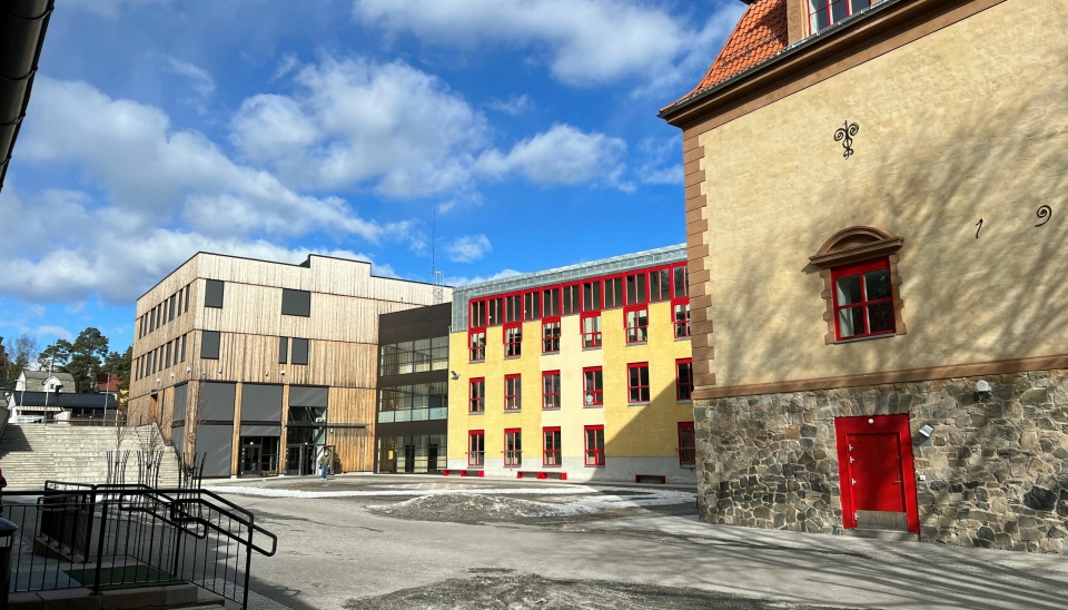 KOLBOTN SKOLE: I sommer fikk Kolbotn skole en ny skole i sine bygninger, da Hans Nielsen Hauges grunnskoler flyttet inn.