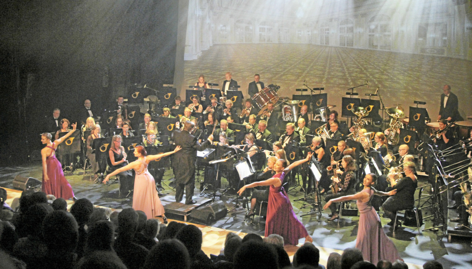 NYTTÅRSKONSERT: Oppegård Janitsjar sine nyttårskonserter er etter hvert blitt en lang tradisjon i gamle Oppegård. Dette er fra nyttårskonserten i 2020.