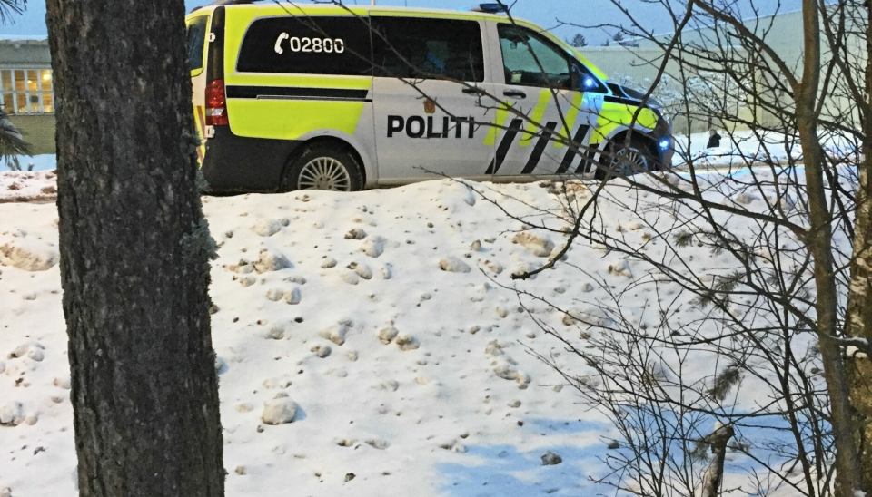 PÅ JOBB: Politiet har vært på jobb i jula, natt til 1. juldag måtte de rykke ut i gamle Oppegård.
