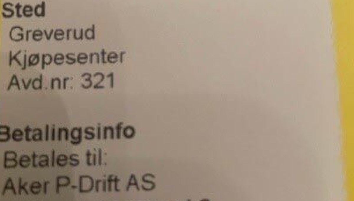 Med lastebil på Greverud senter?