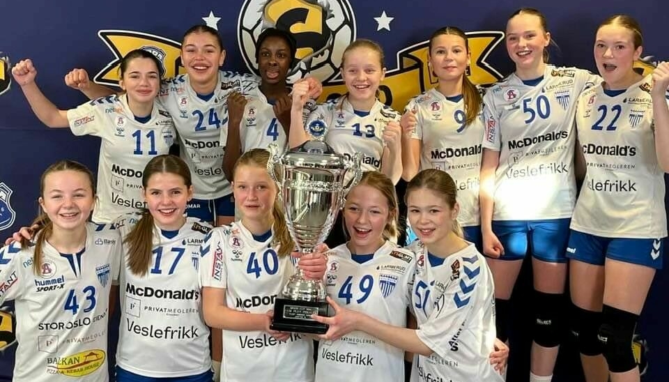JUBELJENTER: Kolbotn 2 sikret seieren i Sørby cup forrige helg.