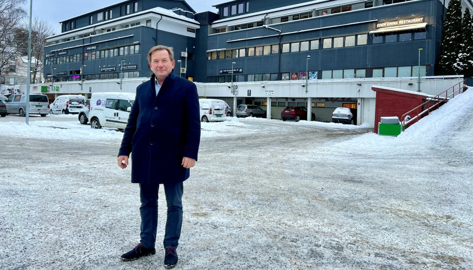 FOSSER FREM: Anders Foss er fornøyd med å ha landet stor avtale med Frogn kommune.