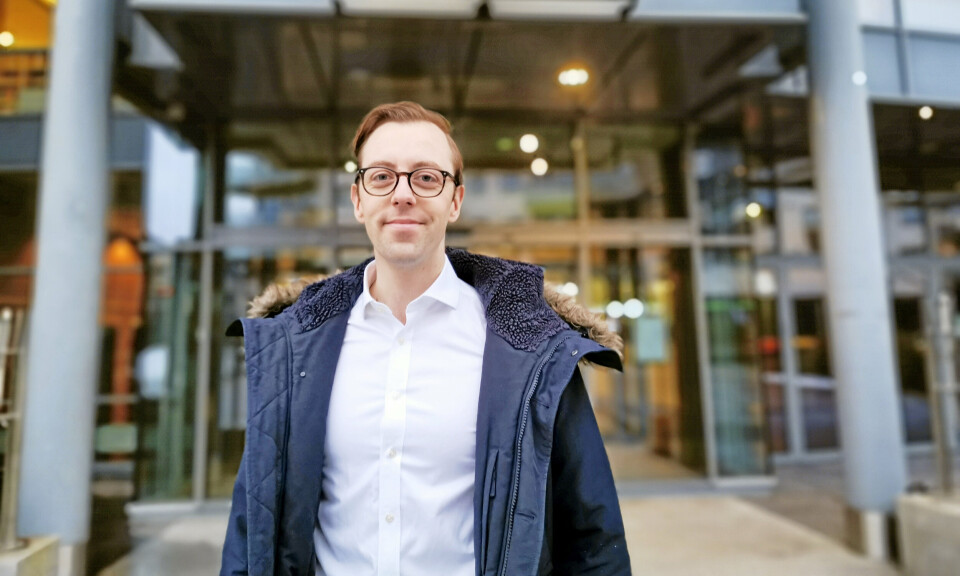 DEBATTERER: Nicholas Wilkinson sitter i kommunestyret for SV og har vært meget engasjer i saken om skolen Hans Nielsen Hauge grunnskole i Kolbotn sentrum.