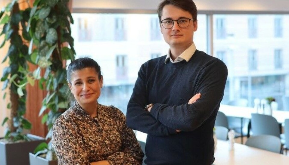 AKERSHUS: Gruppeleder Hoda Imad og fraksjonsleder for utdanning William Høie i Akershus AP