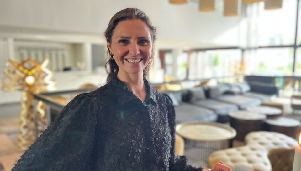 HOTELLDIREKTØR: Cecilia Ardiles håper mange har mulighet til å hjelpe folk som gruer seg til jul.